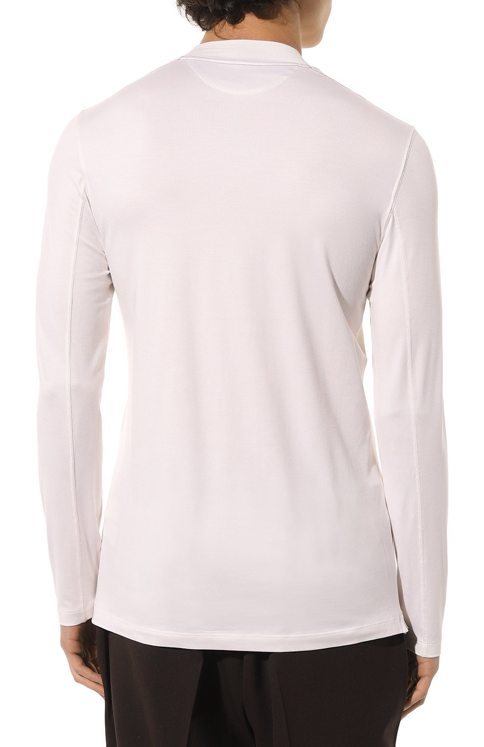 Шелковый лонгслив BRUNELLO CUCINELLI, арт. MM819KT70, фото 4