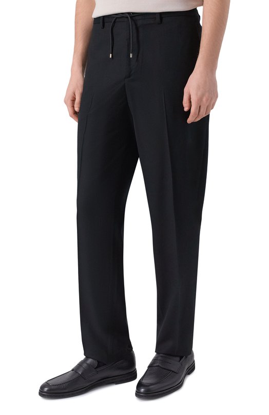 Шерстяной костюм Andrea Campagna GREC0C0LFS/400129B Чёрный  GREC0C0LFS/400129B Фото 4