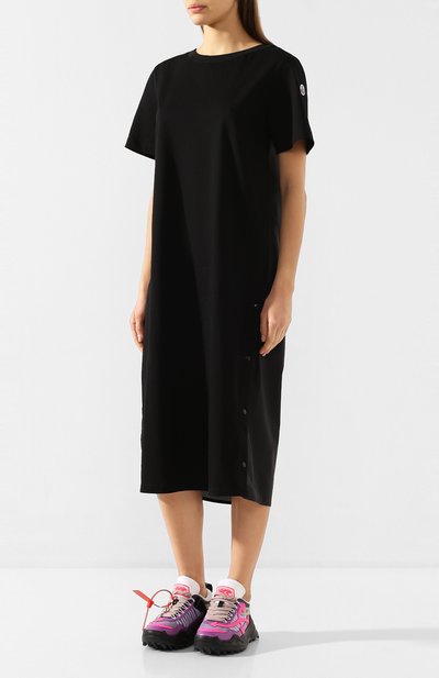 Хлопковое платье MONCLER, арт. F1-093-8I708-00-V8102, фото 3