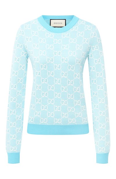 Пуловер из шерсти и хлопка GUCCI, арт. 629459/XKBHQ, фото 1