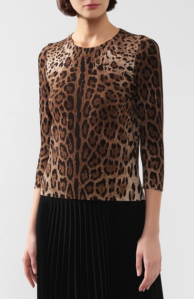 Шерстяной пуловер DOLCE & GABBANA, арт. FX461T/JAHHD, фото 3