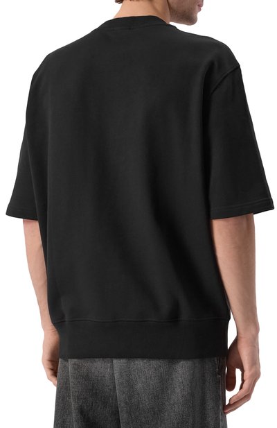 Хлопковый свитшот DIESEL черного цвета по цене 16300 руб., арт. A11580/0BMBJ, фото 4 Хлопковый свитшот DIESEL, арт. A11580/0BMBJ, фото 4