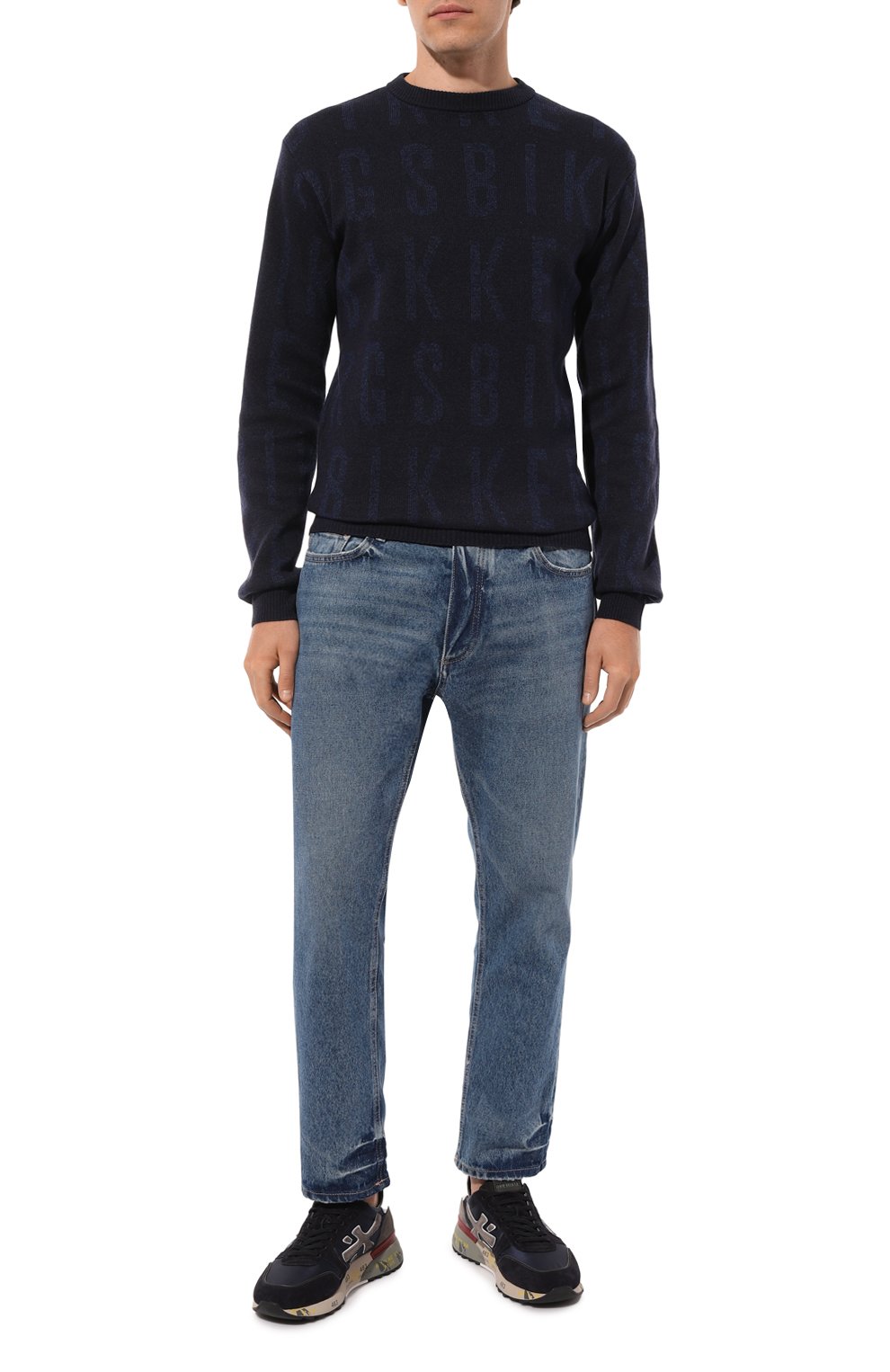 Джемпер из вискозы и шерсти DIRK BIKKEMBERGS, арт. PBMM0377, фото 2