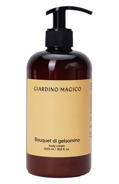 Крем для тела bouquet di gelsomino (500ml) GIARDINO MAGICO бесцветного цвета, арт. 4640200323804 | Фото 1 (Назначение: Для тела; Региональные ограничения белый список (Axapta Mercury): Не проставлено; Нос: Не проставлено; Тип продукта: Кремы)