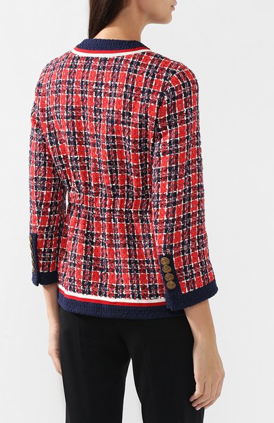 Твидовый жакет GUCCI, арт. 523555/ZKM80, фото 4