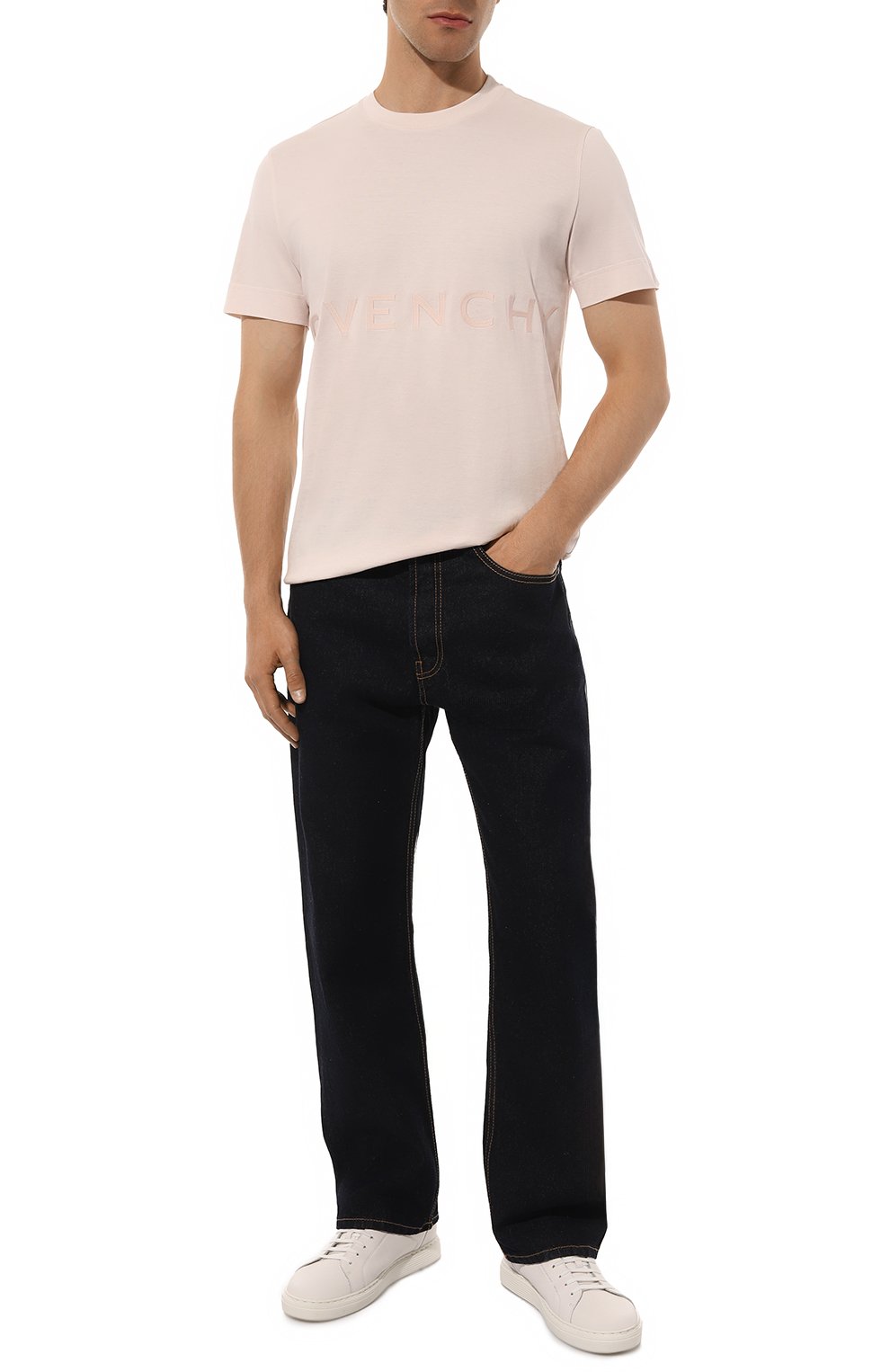 Хлопковая футболка GIVENCHY, арт. BM716B3YMG, фото 2