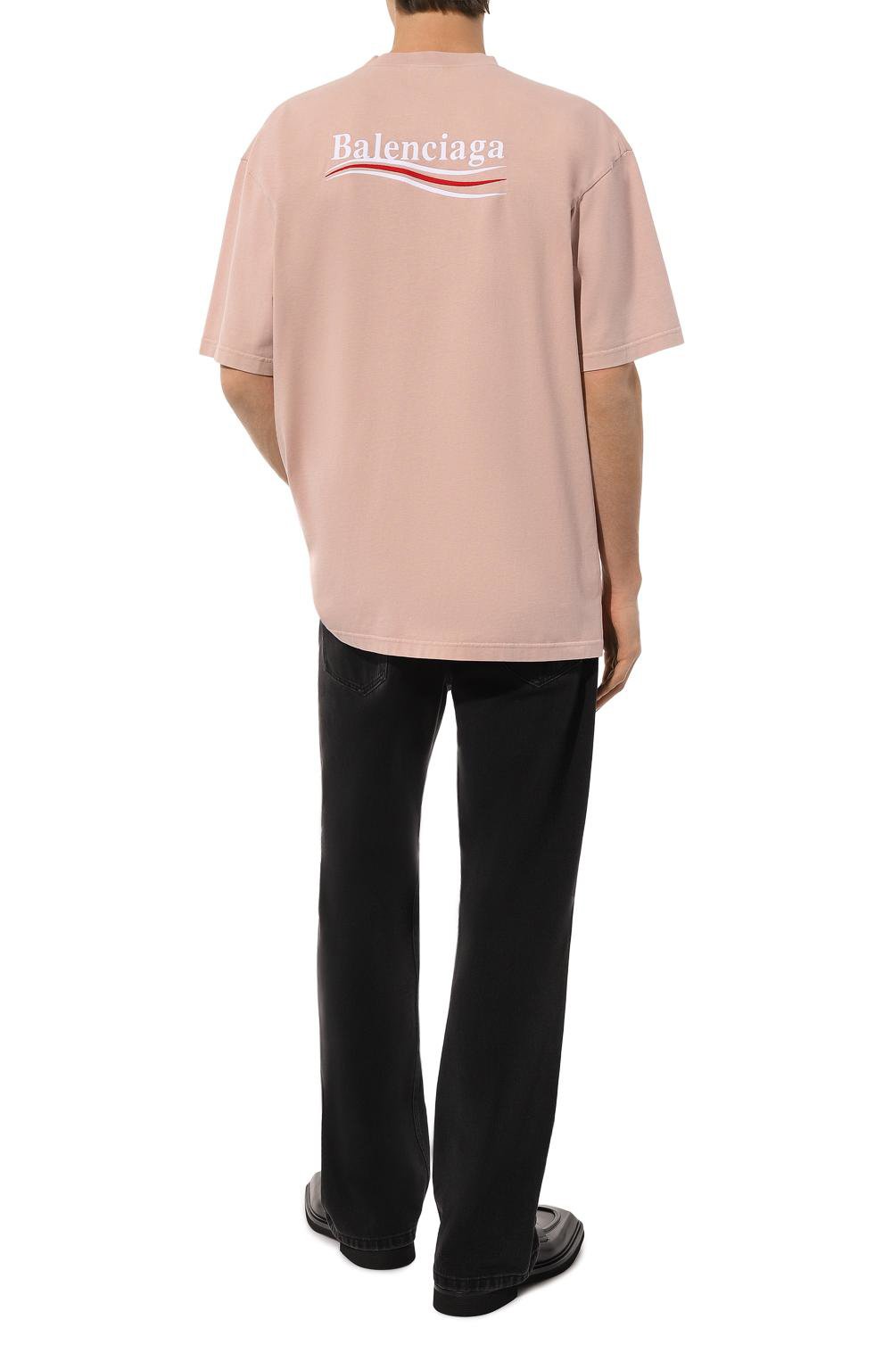 Хлопковая футболка BALENCIAGA, арт. 641655/TKVJ1, фото 5