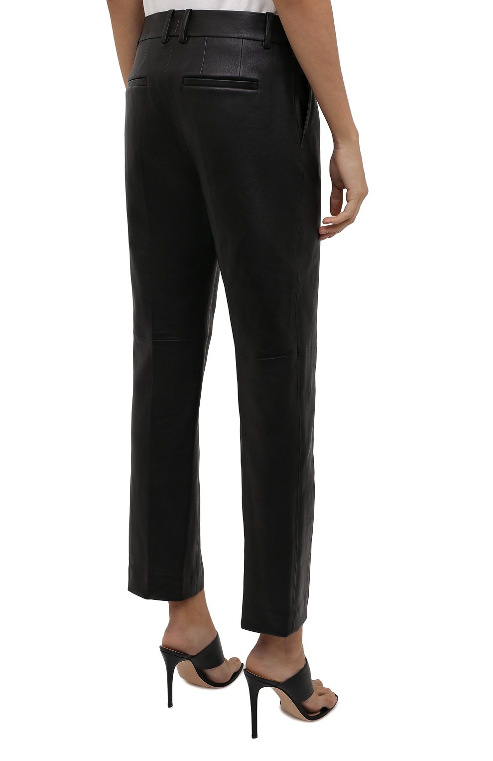 Кожаные брюки JOSEPH, арт. JF005274, фото 4