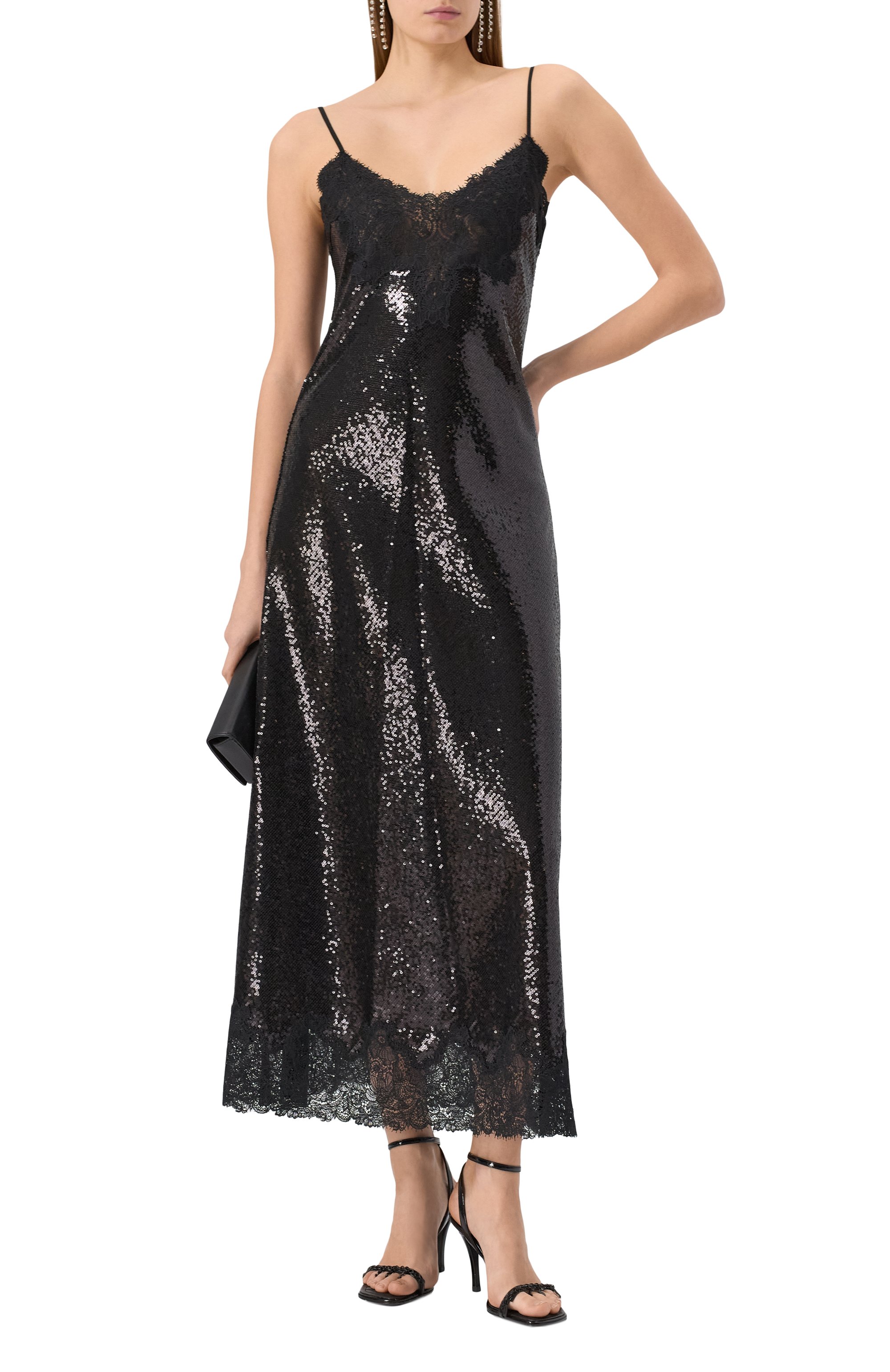 Платье с отделкой пайетками THE KOOPLES, арт. FR0B30018K, фото 2