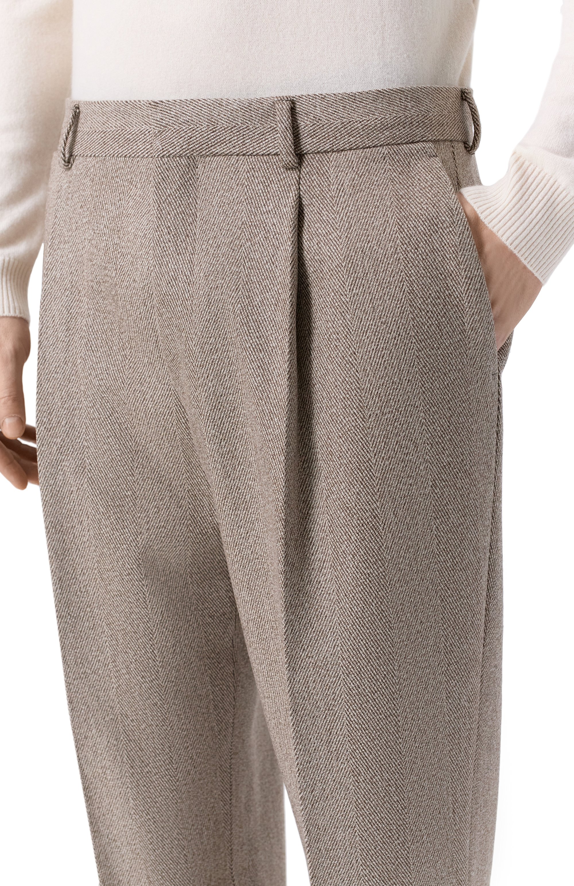 Шерстяные брюки LORO PIANA, арт. FA04578, фото 5