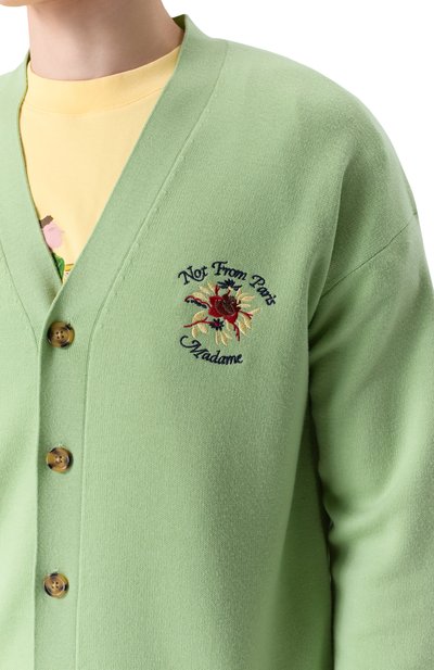 Шерстяной кардиган DROLE DE MONSIEUR, арт. J-CA166-W0007-0L, фото 5