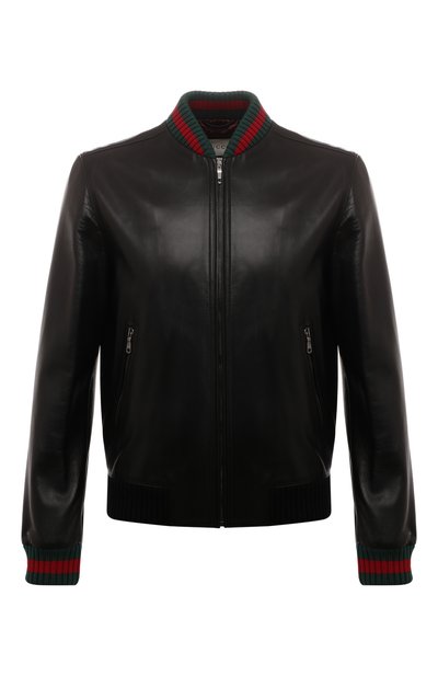 Кожаный бомбер GUCCI, арт. 431343 XG206, фото 1