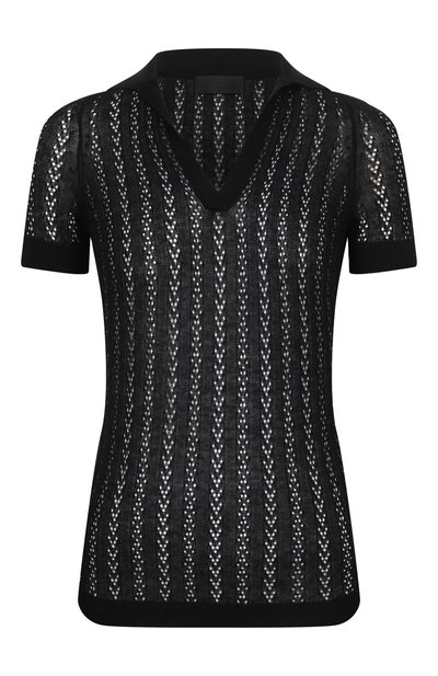 Женское поло из шелка и хлопка MVST, арт. M26.CSW.K432/G0NG