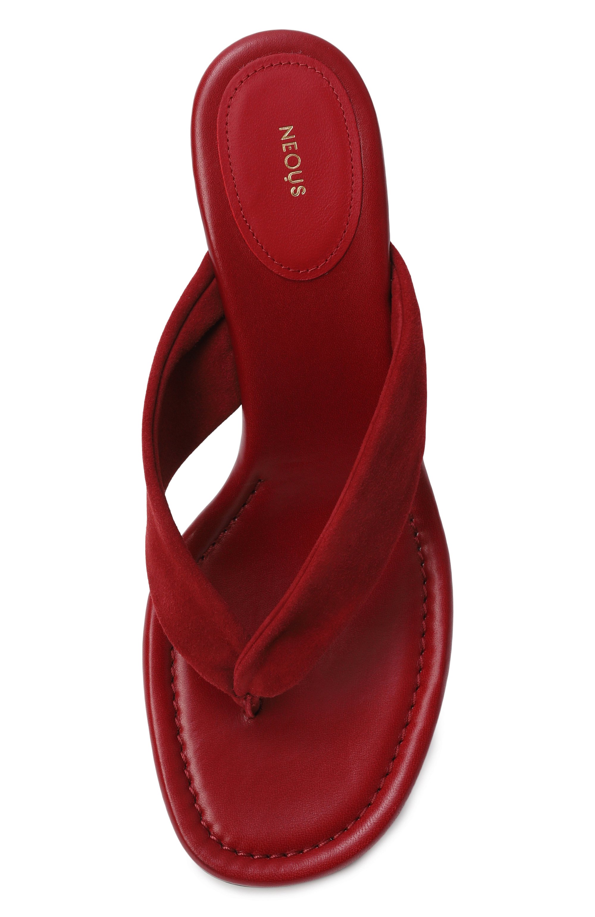 Кожаные мюли megrez NEOUS, арт. 00516B42/SUEDE, фото 6