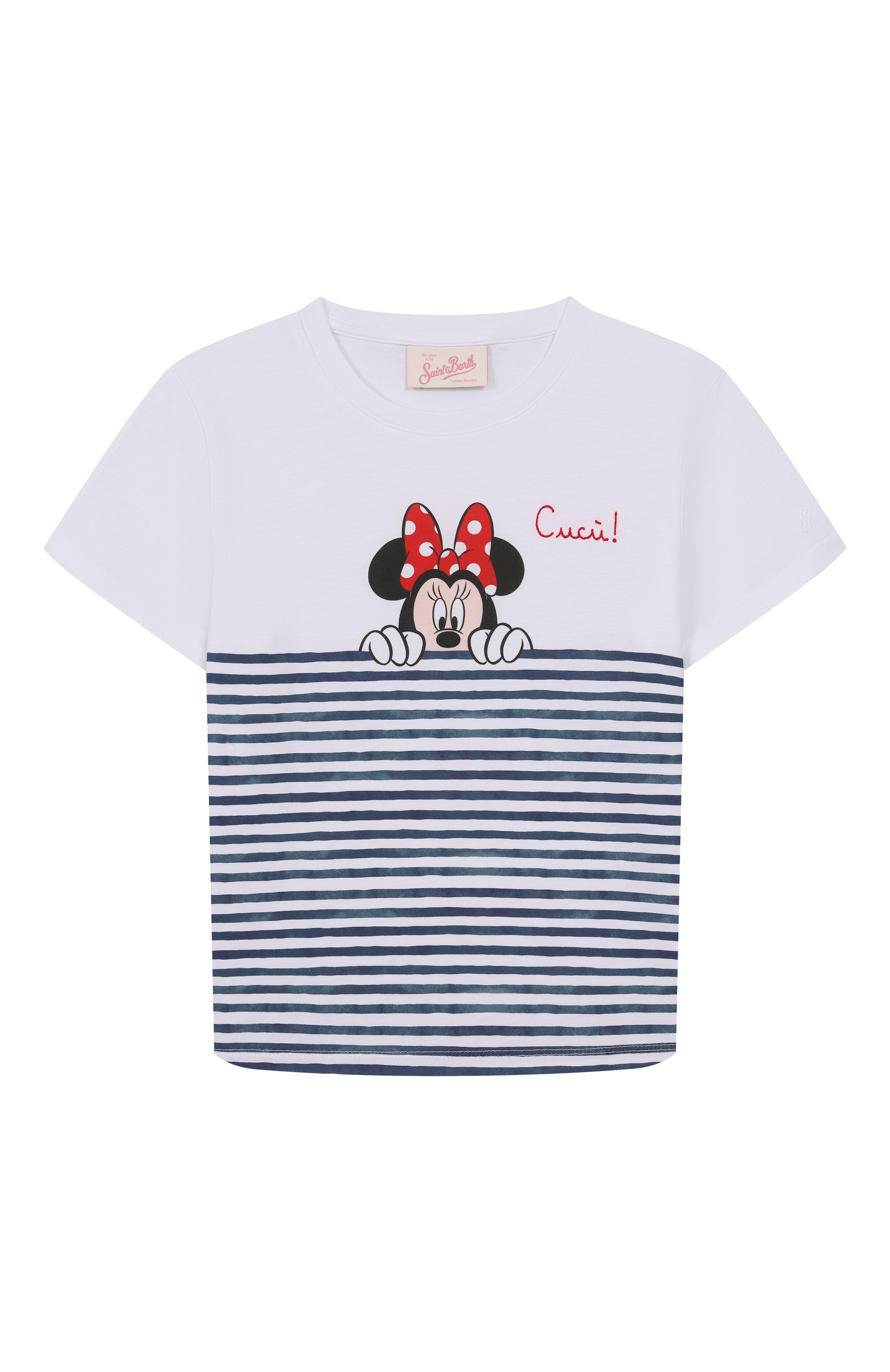 Хлопковая футболка MC2 SAINT BARTH, арт. STBK ELLY/ELLY001/01653F, фото 1