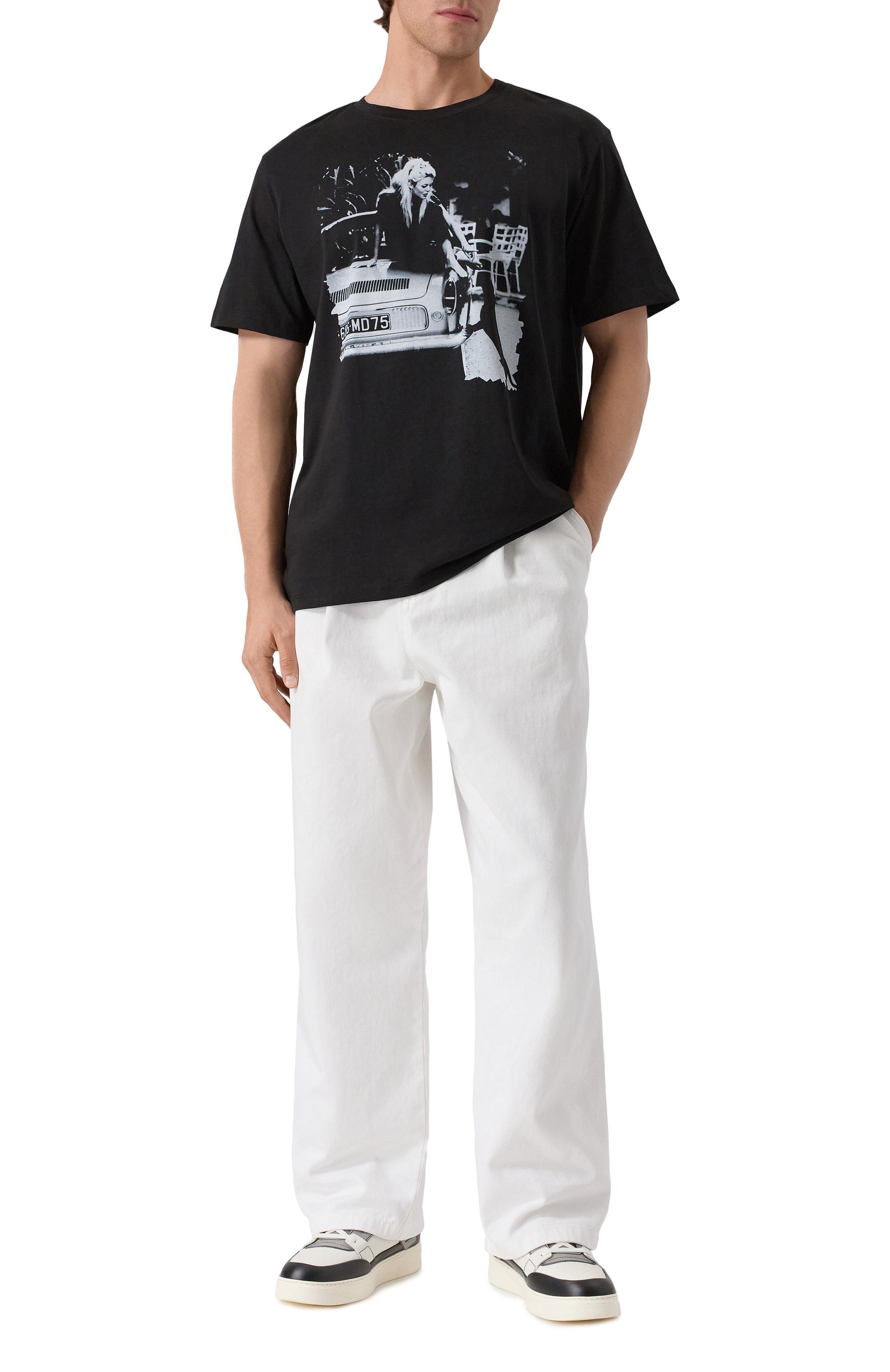 Хлопковая футболка BISIBIGLIO, арт. BRIG D0G, фото 2