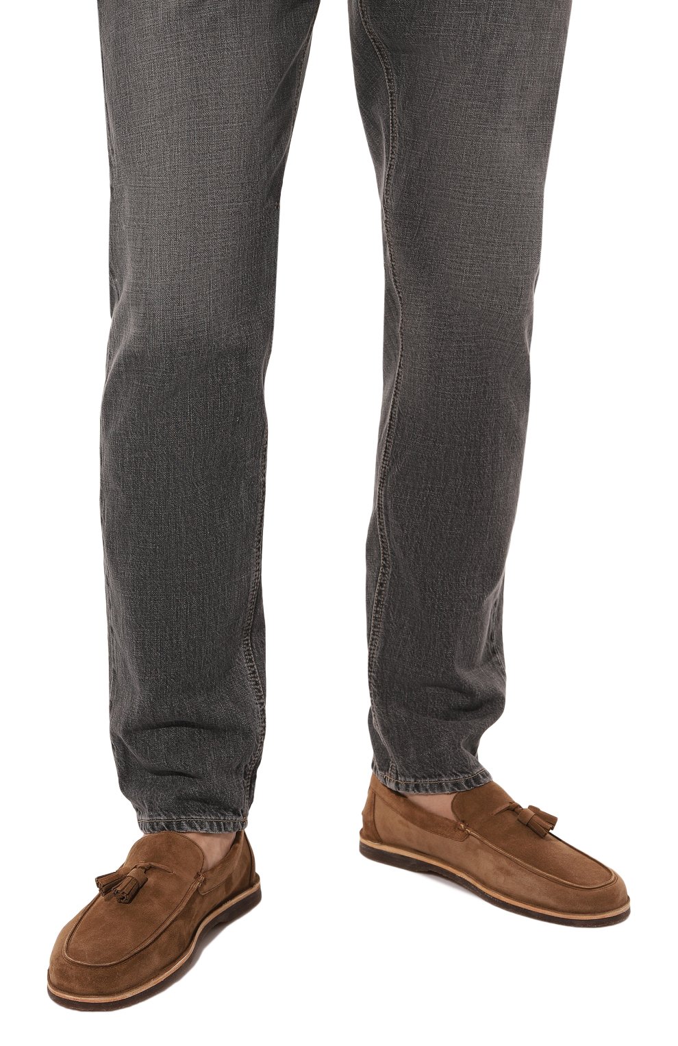 Замшевые лоферы BRUNELLO CUCINELLI, арт. MZUCCLS780, фото 3