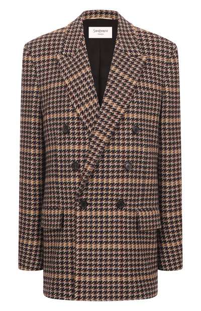 Женский шерстяной жакет SAINT LAURENT, арт. 837047/Y3J60