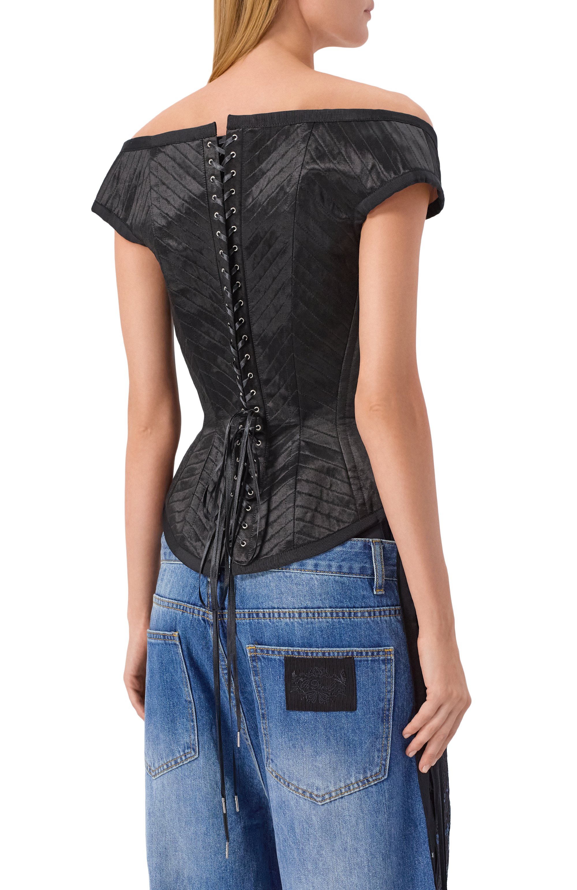 Атласный топ-корсет DANIIL ANTSIFEROV, арт. DA_1175B, фото 4