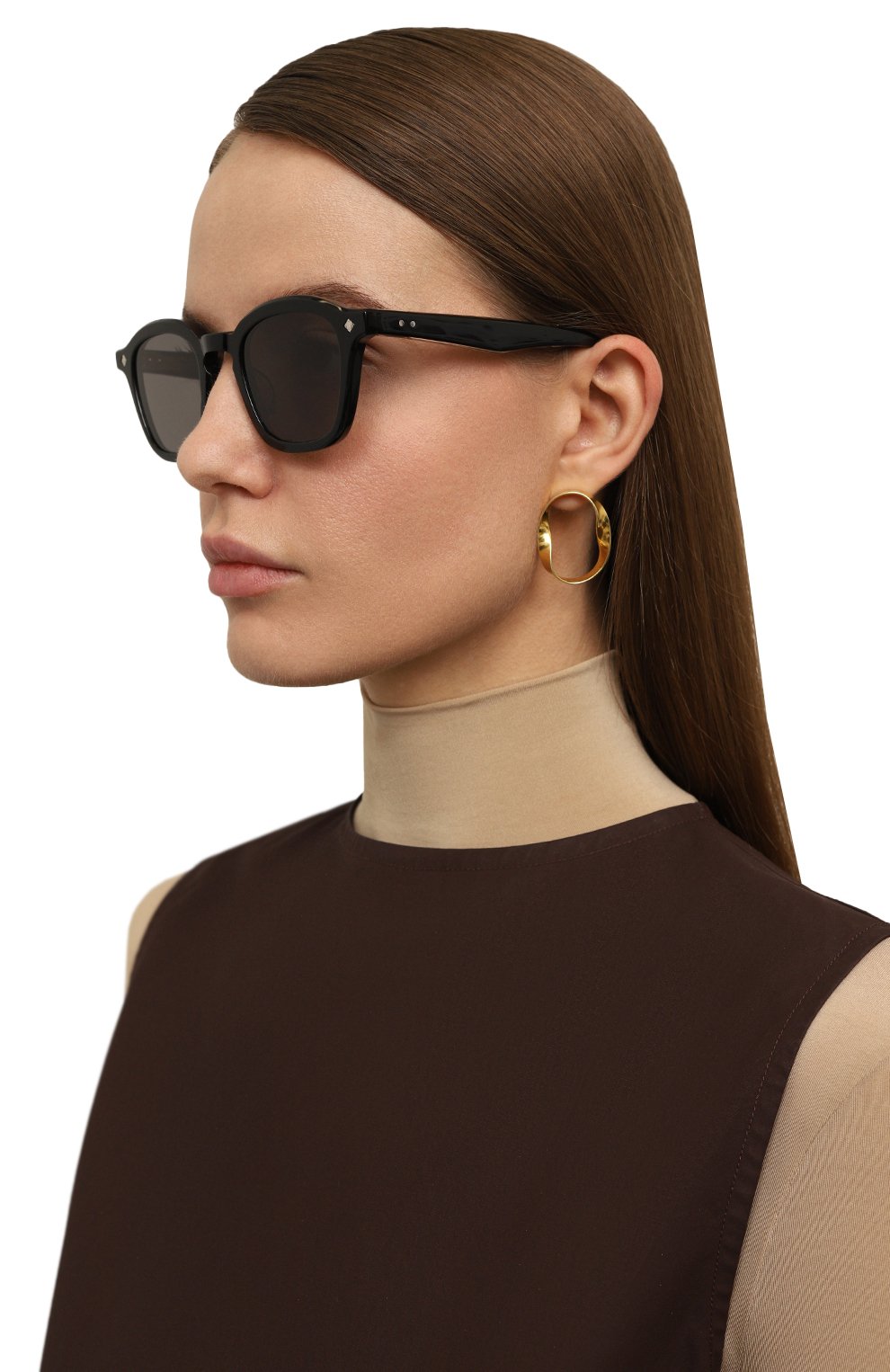 Солнцезащитные очки LUNETTERIE GENERALE, арт. C0GNAC BLACK GRE, фото 2