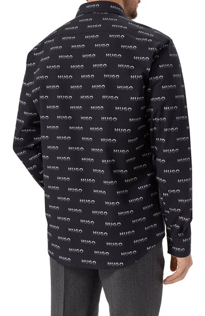Хлопковая рубашка HUGO, арт. 50545349, фото 4