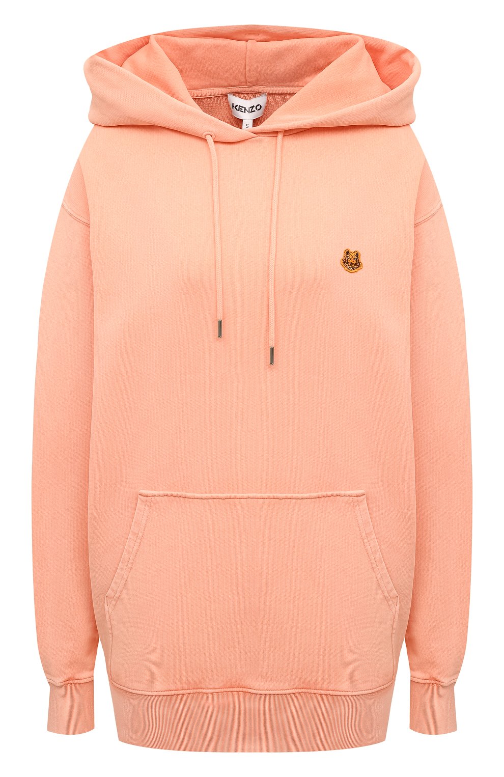 Хлопковое худи KENZO розового цвета по цене 38500 руб., арт. FC52SW6474MC, фото 1 Хлопковое худи KENZO, арт. FC52SW6474MC, фото 1