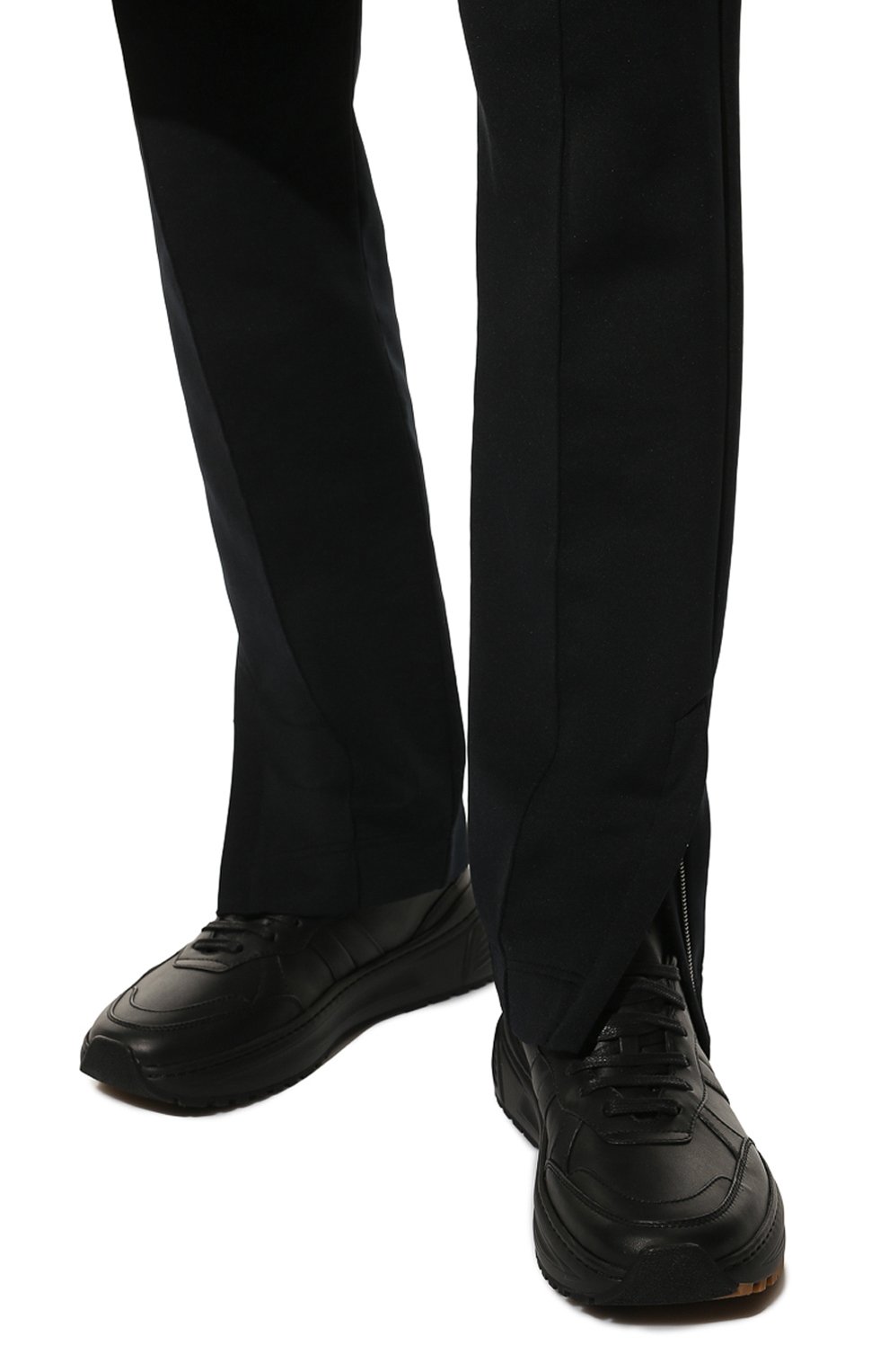 Кожаные кроссовки BOTTEGA VENETA, арт. 565646/VT040, фото 3