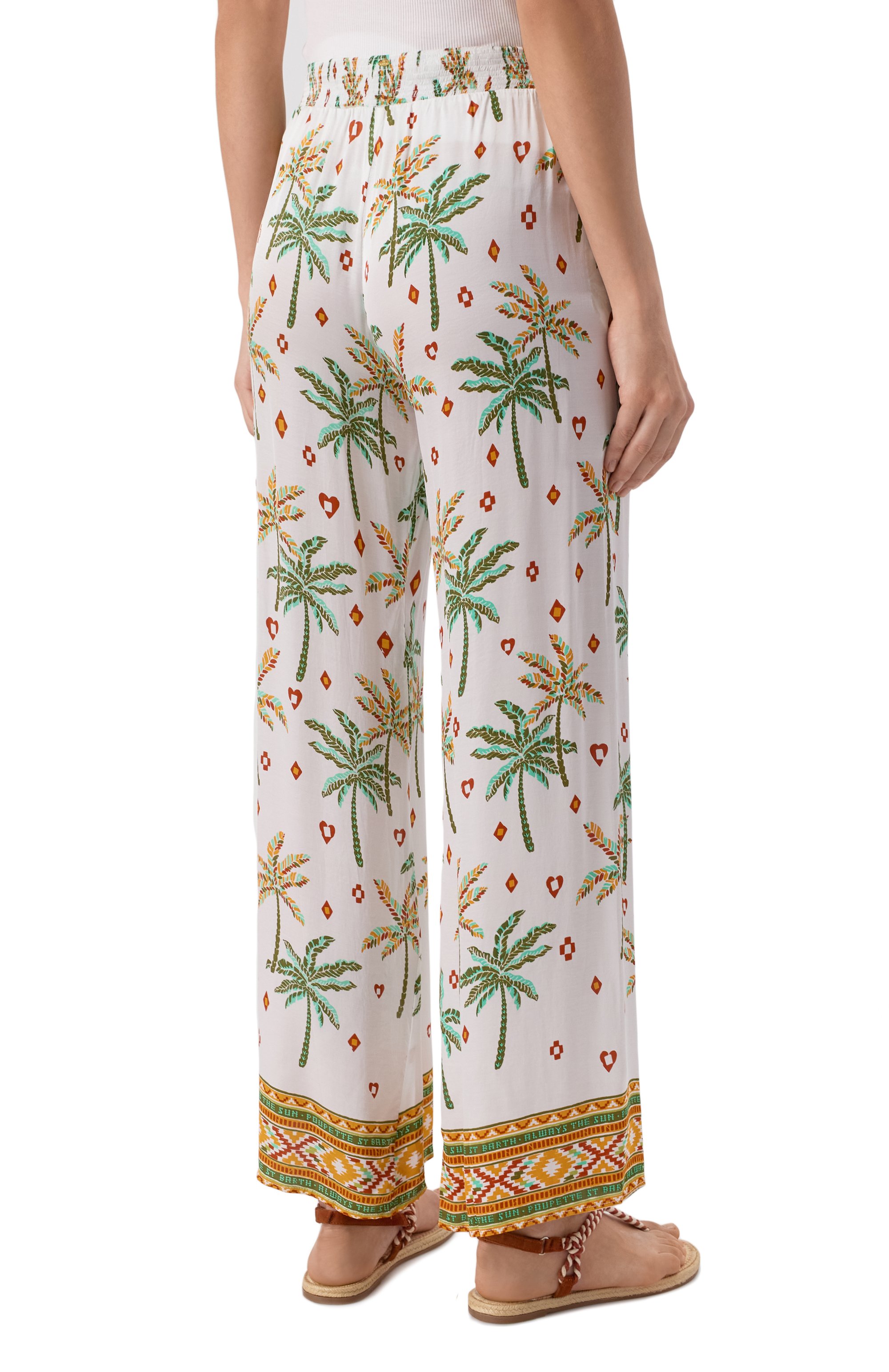 Брюки из вискозы POUPETTE ST BARTH, арт. W8CS25QGEQG, фото 4