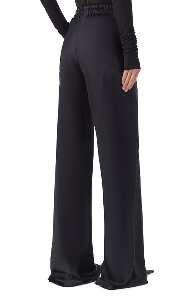 Брюки RICK OWENS черного цвета по цене 75300 руб., арт. RP02F5304/SCH, фото 4 Брюки RICK OWENS, арт. RP02F5304/SCH, фото 4