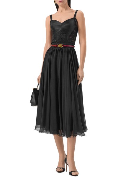 Шелковая юбка DOLCE & GABBANA, арт. F4CPUT/FU1AT, фото 2