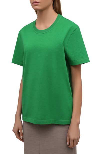 Хлопковая футболка BOTTEGA VENETA, арт. 649060/VF1U0, фото 3