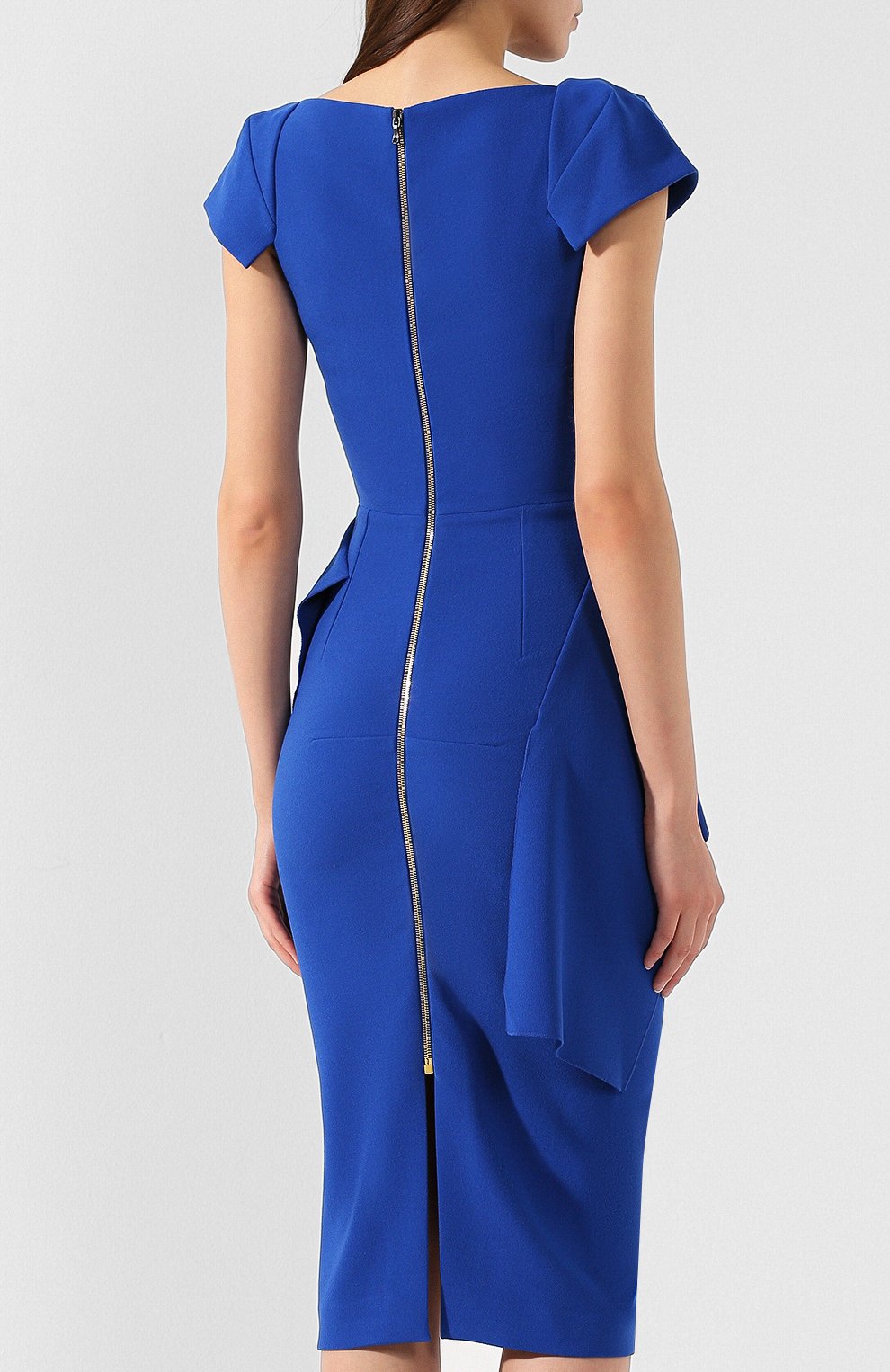 Платье с оборкой ROLAND MOURET, арт. EW19/S0745/F2196, фото 4