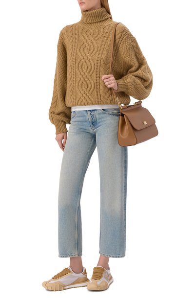 Комбинированные кроссовки dg athletic DOLCE & GABBANA, арт. CK2384/A6N71, фото 3