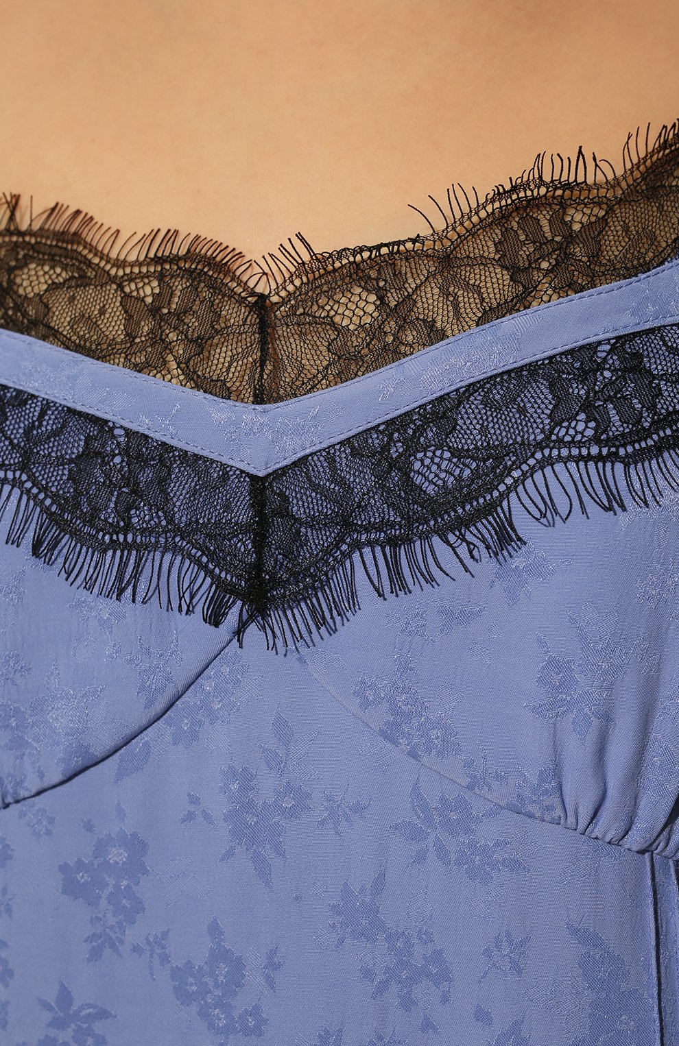 Хлопковое платье LOOM BY RODINA синего цвета по цене 31500 руб., арт. LBR/SS-DRKOMBL22, фото 5 Хлопковое платье LOOM BY RODINA, арт. LBR/SS-DRKOMBL22, фото 5