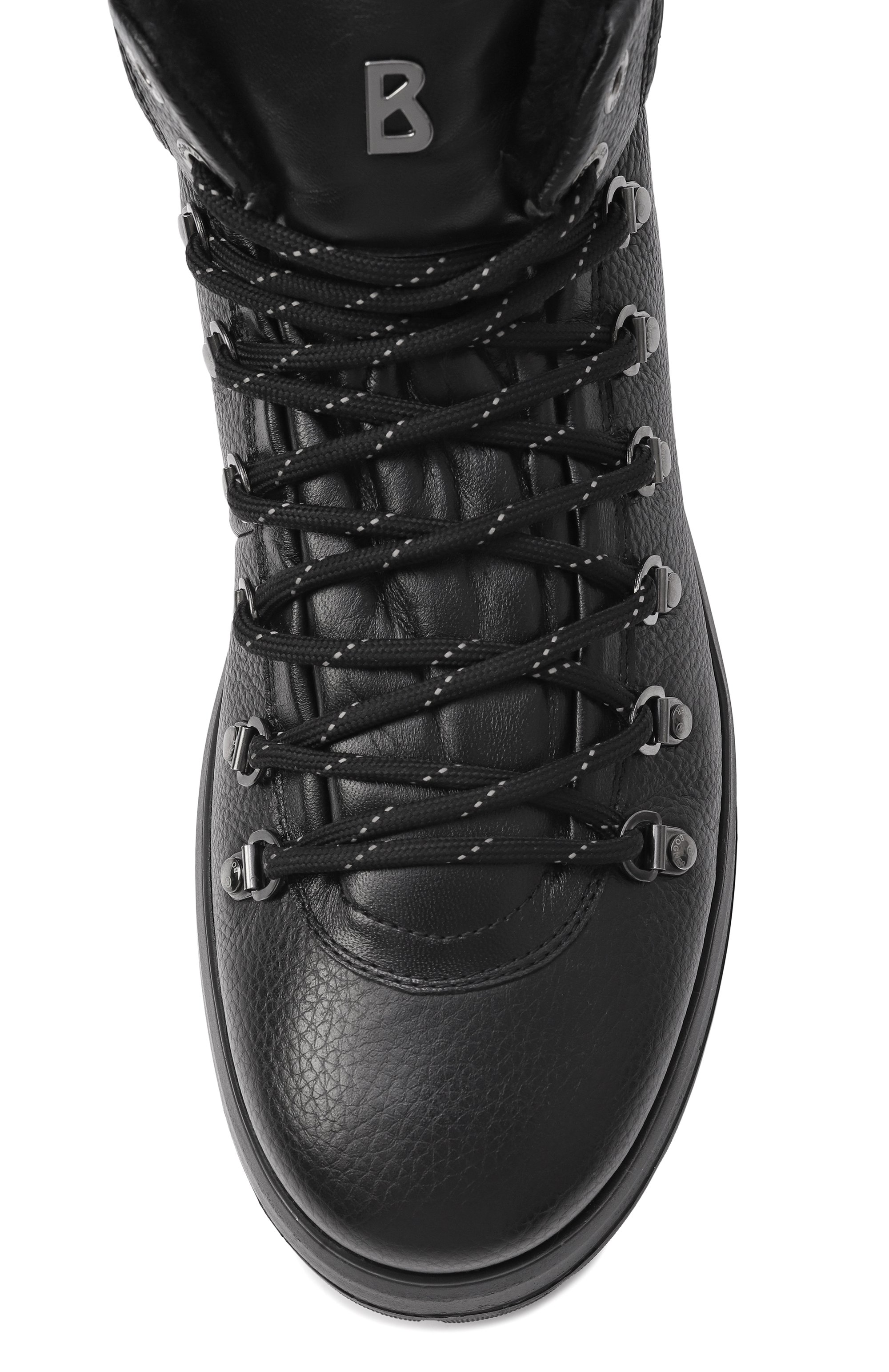 Кожаные ботинки antwerp BOGNER черного цвета по цене 55950 руб., арт. 12541813, фото 6 Кожаные ботинки antwerp BOGNER, арт. 12541813, фото 6