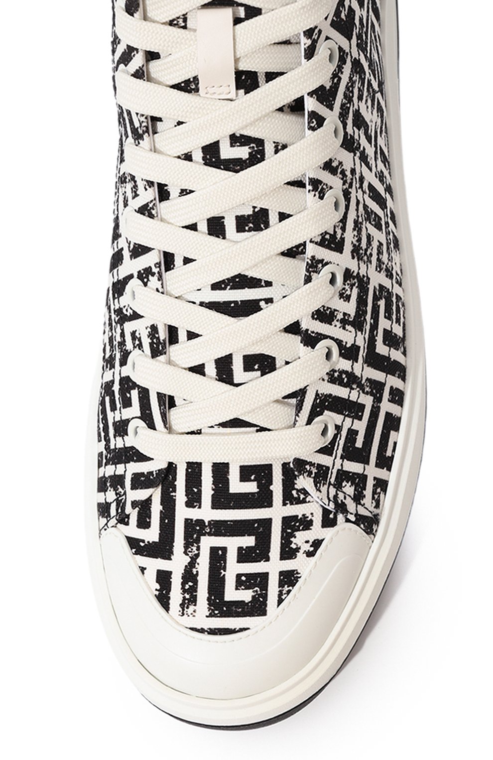 Текстильные кеды b-court BALMAIN, арт. XM0VG290TCLM, фото 6