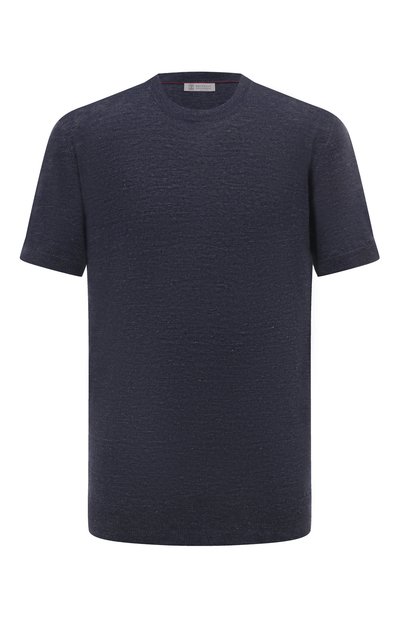 Мужской джемпер изо льна и хлопка BRUNELLO CUCINELLI, арт. M2L00310