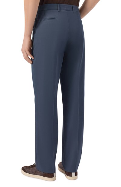 Брюки из хлопка и шерсти CORNELIANI, арт. 274559/2714112, фото 4