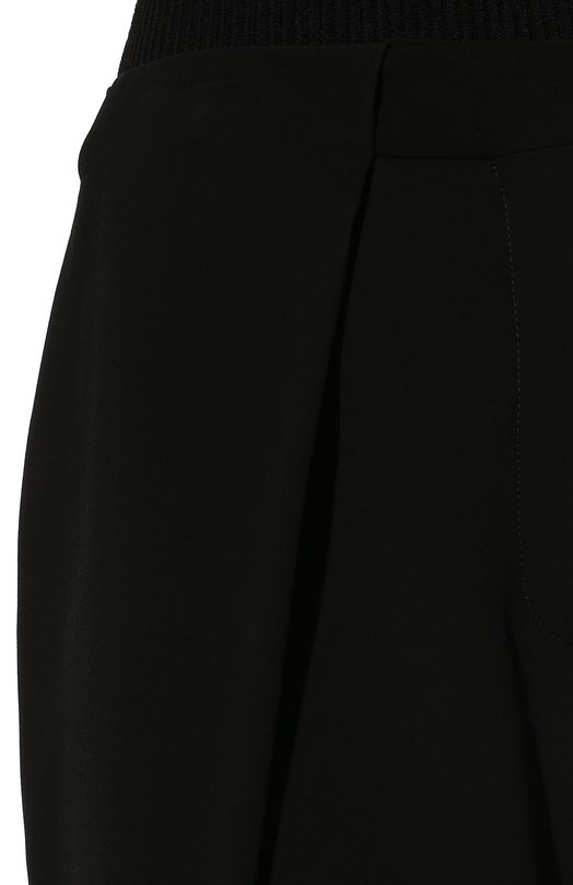Брюки из вискозы Balmain XF1PN085/VB00 Чёрный  XF1PN085/VB00 Фото 5