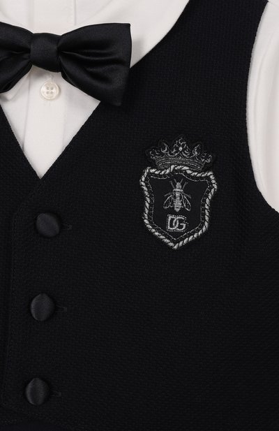 Хлопковый комбинезон DOLCE & GABBANA, арт. L1J0BP/G7PMP, фото 3