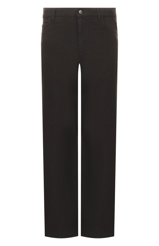 Хлопковые брюки Burberry 8109241 Чёрный 8109241