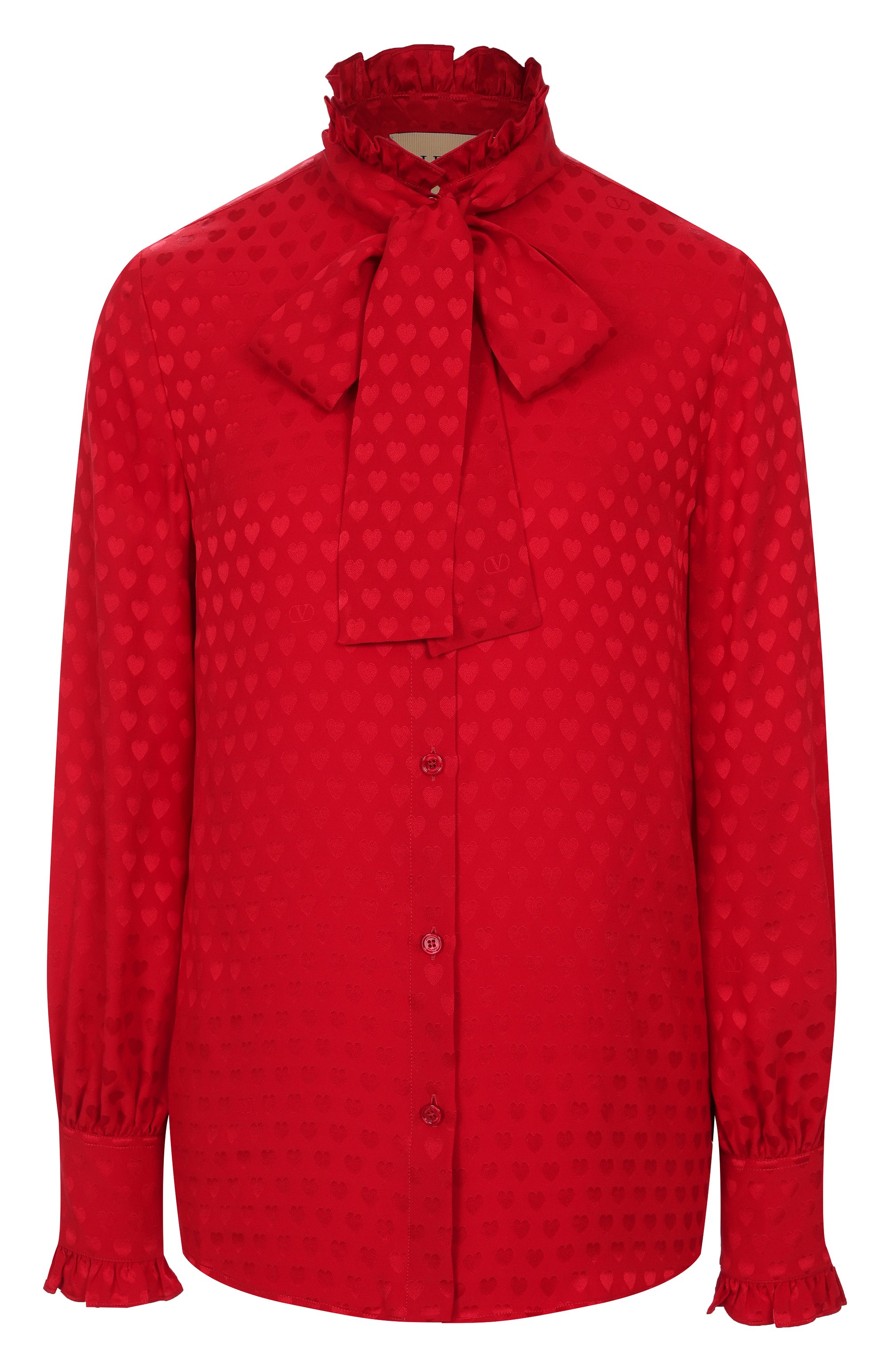 Шелковая блузка VALENTINO, арт. 7B3AB7T89HT, фо�то 1