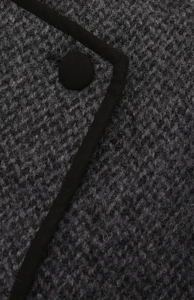 Шерстяное пальто ISABEL MARANT ETOILE серого цвета по цене 78600 руб., арт. VE1607-21A008E/JABADI, фото 5 Шерстяное пальто ISABEL MARANT ETOILE, арт. VE1607-21A008E/JABADI, фото 5