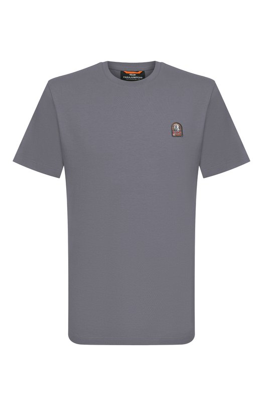 Хлопковая футболка Parajumpers 26SM-PM TSE R01 Серый 26SM-PM TSE R01