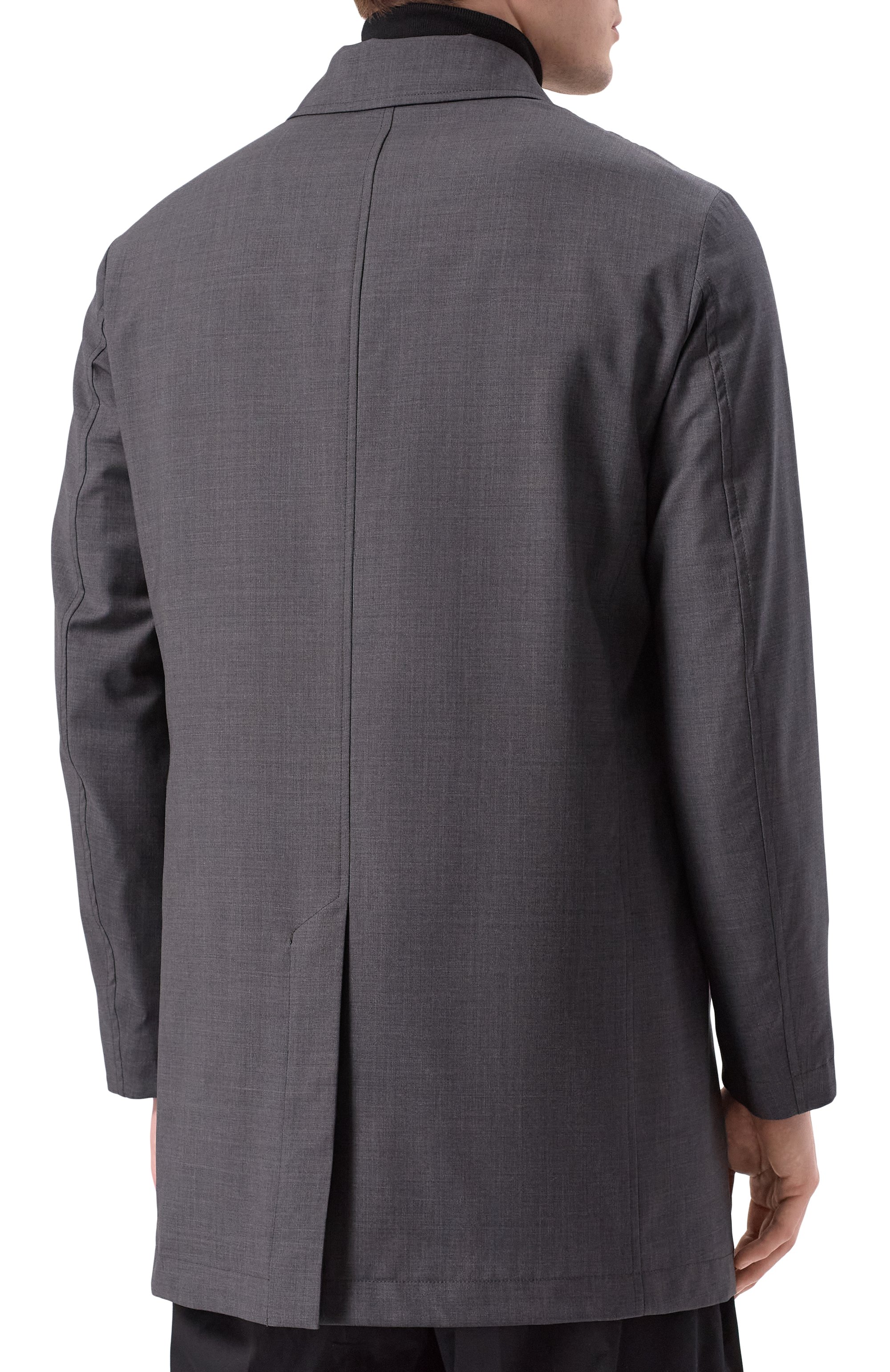 Шерстяной плащ CANALI, арт. 010489U/R01620, фото 4