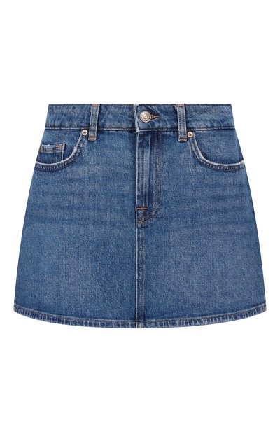 Женская джинсовая юбка milly 7 FOR ALL MANKIND, арт. 7UJ70C65/MILLY SKIRT