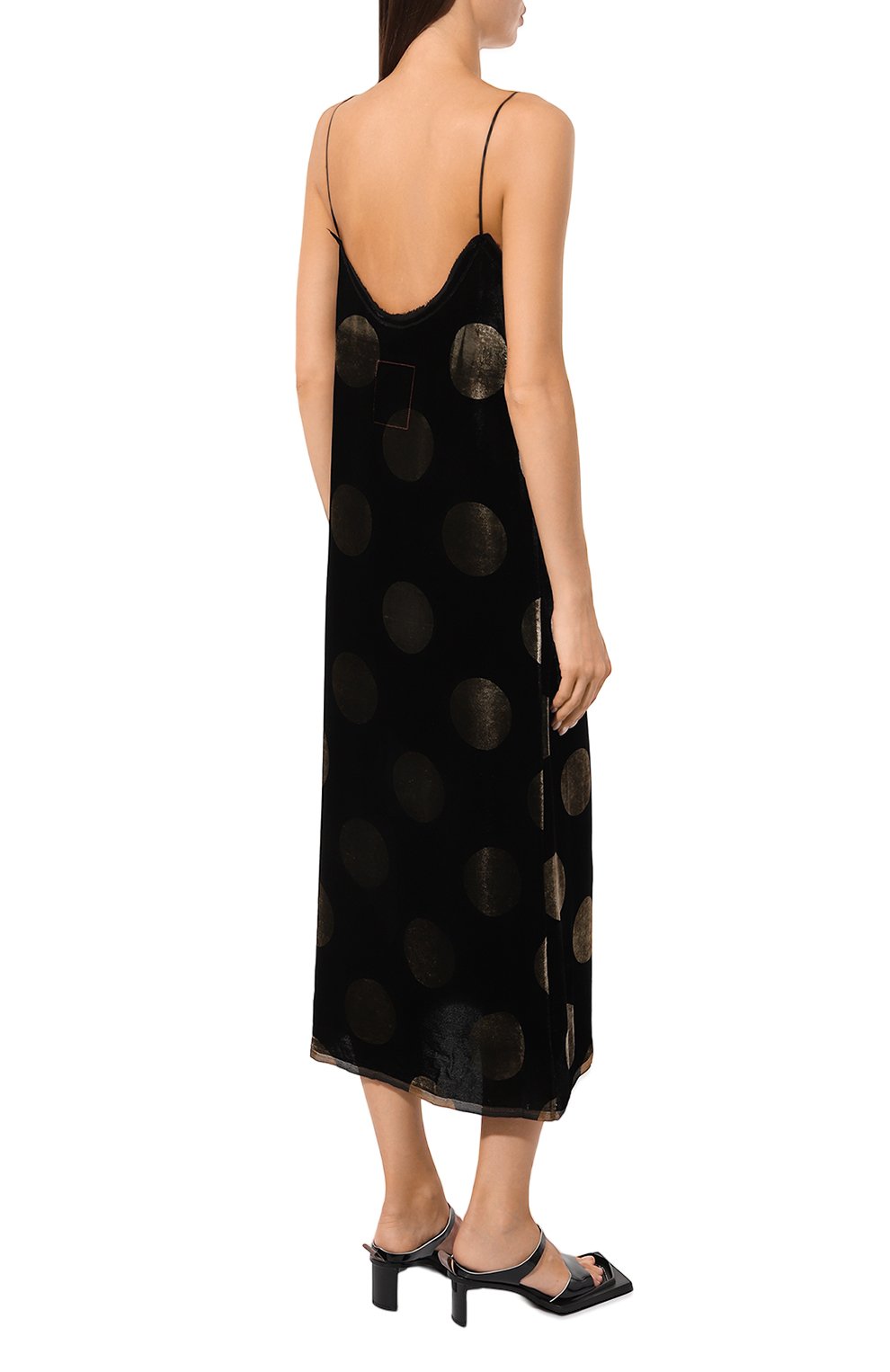 Платье из вискозы и шелка UMA WANG, арт. UP5031, фото 4