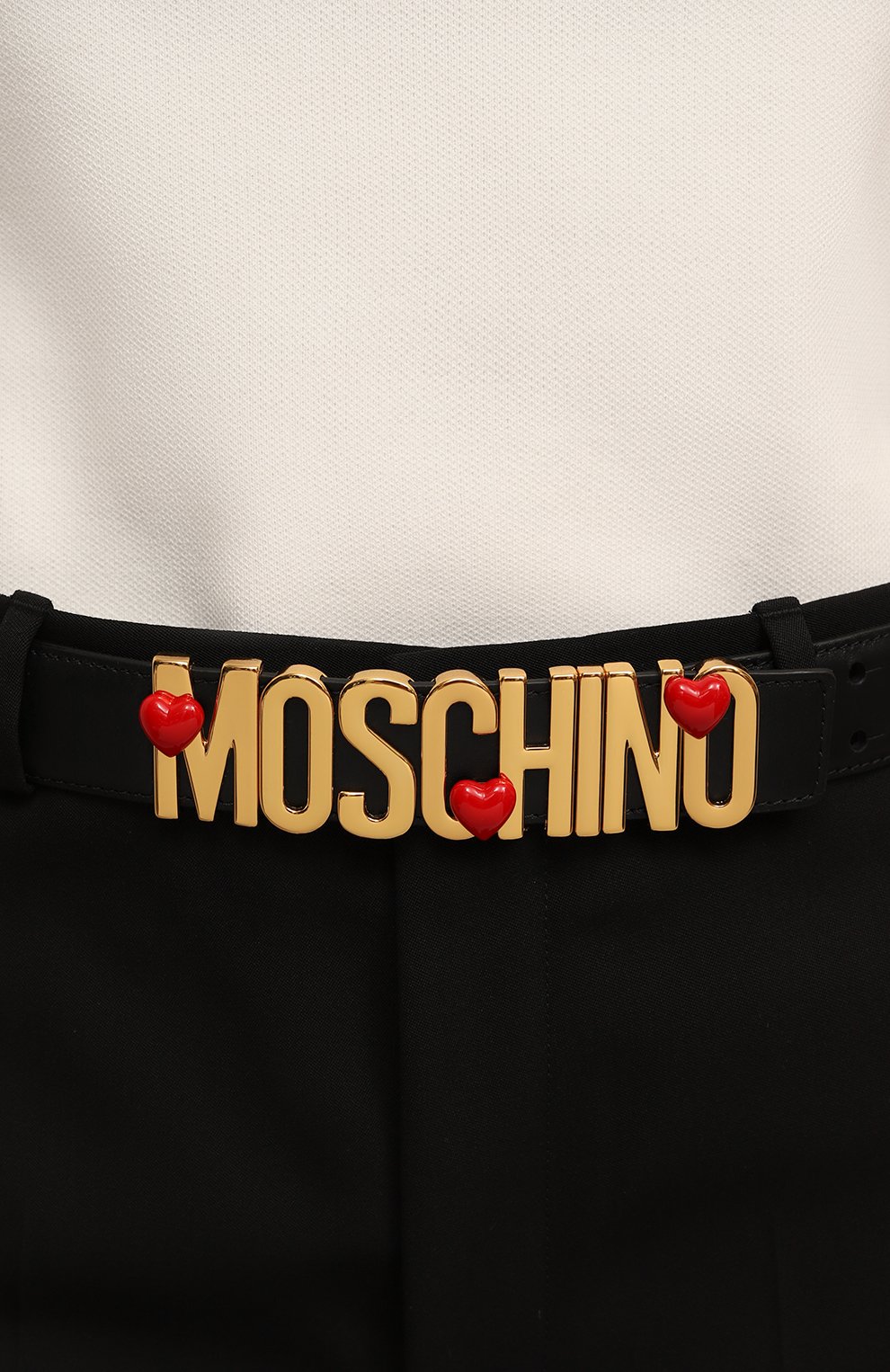 Кожаный ремень MOSCHINO, арт. A8062/8008, фото 2