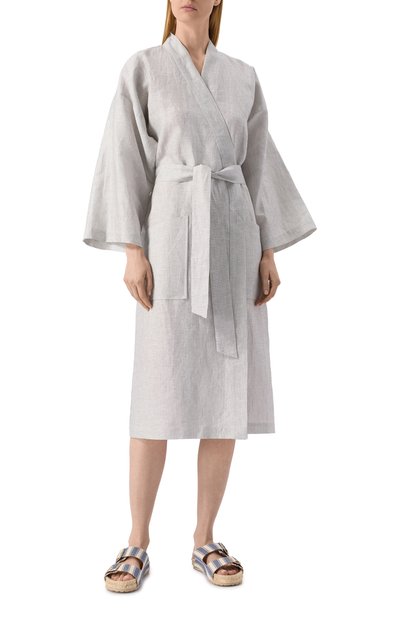 Халат изо льна и хлопка FRETTE, арт. FR6853 R0303 G02S, фото 3