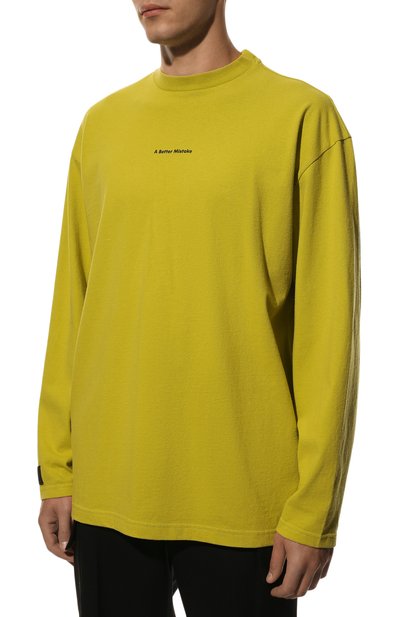 Хлопковый лонгслив A BETTER MISTAKE, арт. 03D6TS044 JS003PD, фото 3